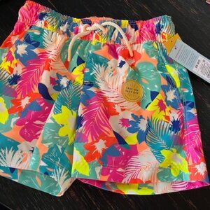 Cat and Jack Swim Shorts XS(4/5) NWT BOYS
